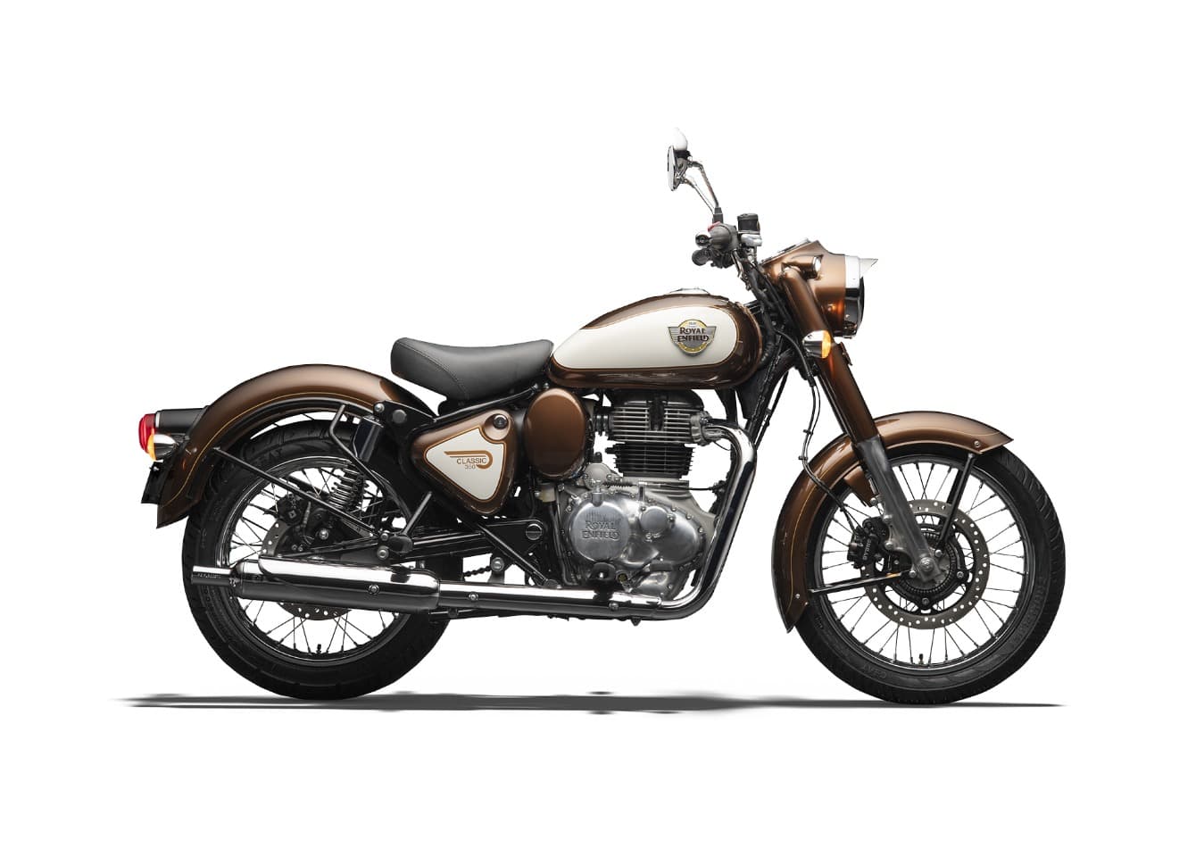 Classic 350 Dual Disc, Dual Channel ABS with BS VI Medallion Bronze