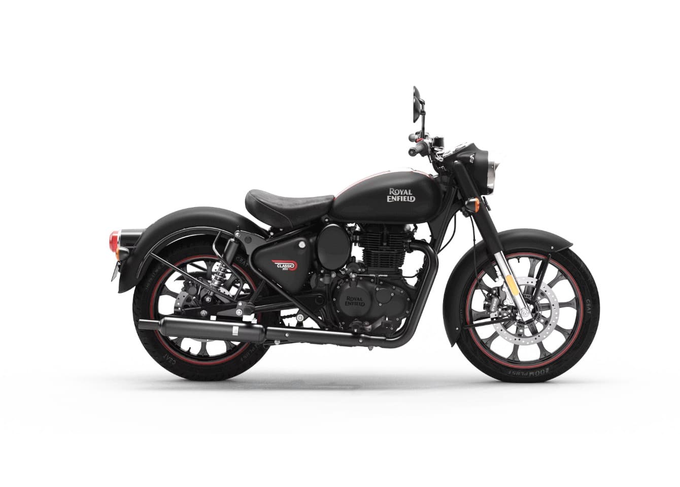 Classic 350 Dual Disc, Dual Channel ABS with BS VI Dark Stealth Black